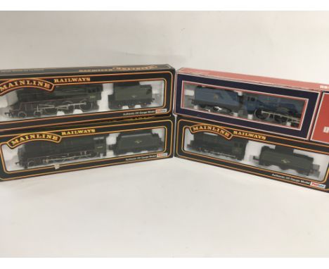 3 X Boxed Palitoy Mainline 00 Gauge Locomotives and a Lima.