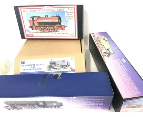 3 Boxes Containing a Collection of 00 Gauge Locomotives. Rolling stock Controllers and Model kits.(3)