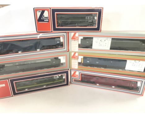 7 X Lima 00 Gauge Locomotives.all Boxed. All Diesel.