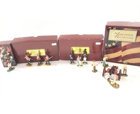 A Collection of Britains including 93rd Foot Sutherland Highlanders #17477. Russian Tsar Alexander #17359. French Ratings #41