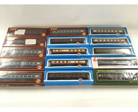 15 x 00 gauge Coaches including Airfix and Lima.