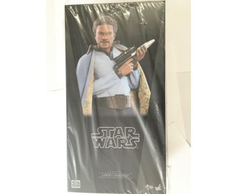 A Hot Toys Lando Calrissian 1:6 Scale Figure. Boxed and sealed.