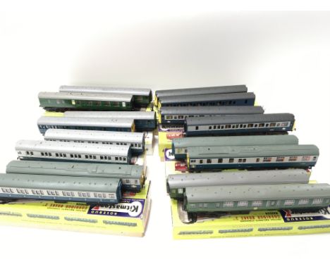 A Containing A Collection of 00 Gauge Coaches and Locos. Including Lima. Lot Master etc.