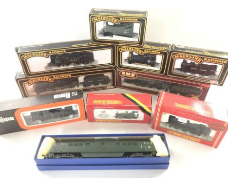 A Collection of Hornby. Mainline Lima and Airfix Locomotives.