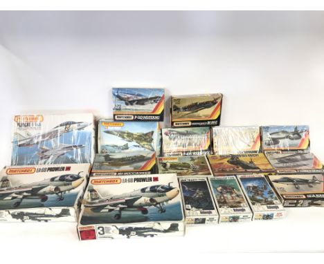 Large collection of various model kits including Airfix and matchbox