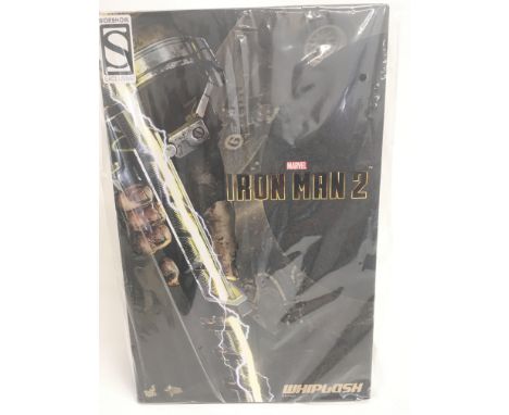 A Boxed And Sealed Hot Toys Iron Man 2 Whip Lash 1/6th Scale Figure.