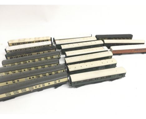 A Collection of Loose 00 Gauge Coaches. Mostly Scratch Built/ Model kits.(2).