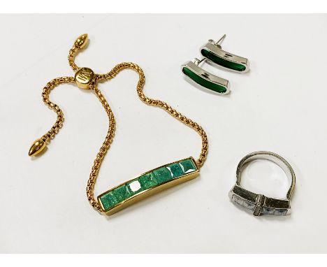 MONICA VINADER RING EARRINGS &amp; NECKLACE