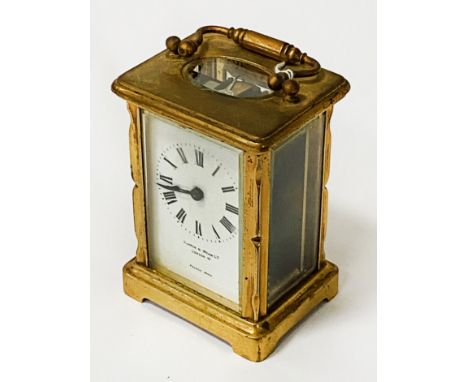 MAPPIN &amp; WEBB CARRIAGE CLOCK 11CM (H) APPROX