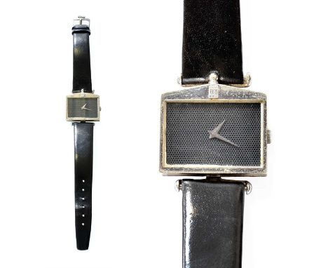 A Corum Rolls Royce Quartz Wristwatch, signed Corum, 1980's, back cover stamped 925, Corum Steel buckleCurrently running, adj