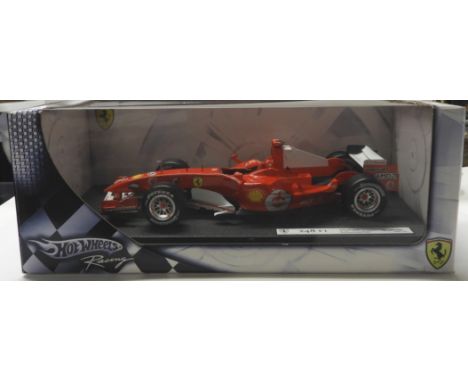 BOXED MATTEL FERRARI SCHUMACHER RACING CAR