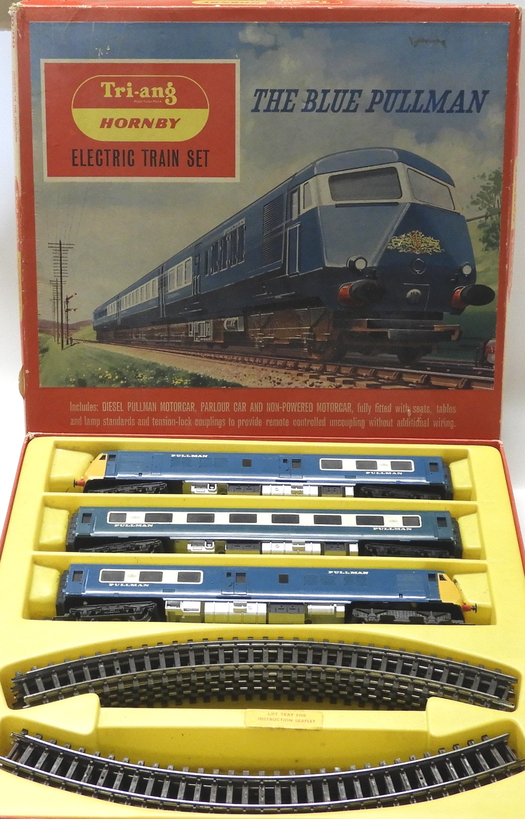 HORNBY TRIANG BLUE PULLMAN TRAIN SET R552 OO GAUGE