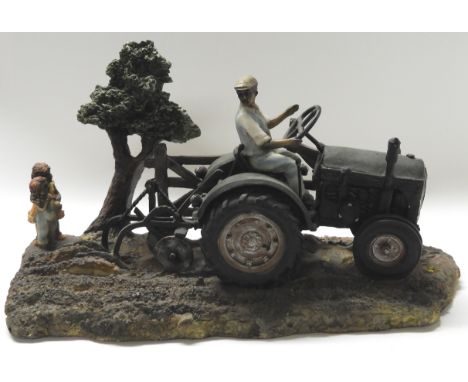 MODEL TRACTOR & PLOUGH 