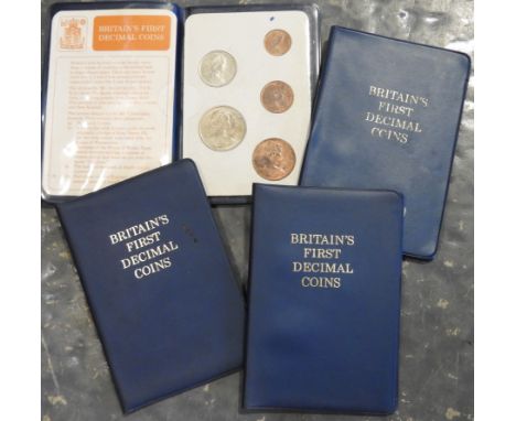 COINS - FIRST DECIMAL SETS (4) 