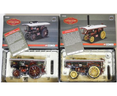 2 CORGI VINTAGE GLORY BOXED BURRELL SHOWMANS ANDERTON & ROWLAND GONDOLA + QUO VADIS 