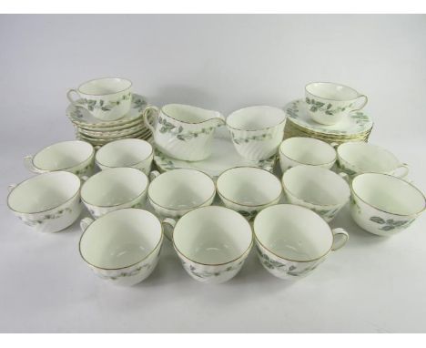 A Minton Greenwich pattern tea service, (41).