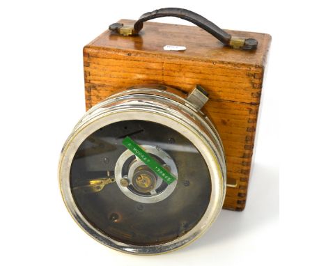 A racing pigeon clock, "The Automatic Timing Clock Bacup"