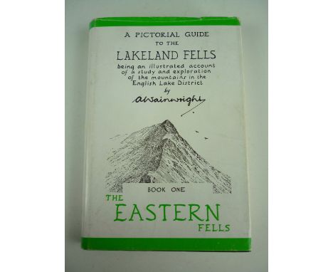[Autograph] Wainwright, Alfred, A Pictorial Guide to the Lakeland Fells, Book One, The Eastern Fells, Westmorland Gazette, 19