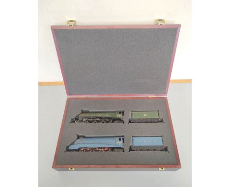 Bachmann Branchline. OO gauge model railways Mallard limited edition, two locomotive sets, issued to commemorate the diamond 