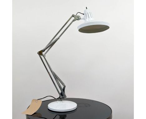 FASE FLEXO LAMP, vintage 20th century Spanish, adjustable design, 80cm at tallest. 