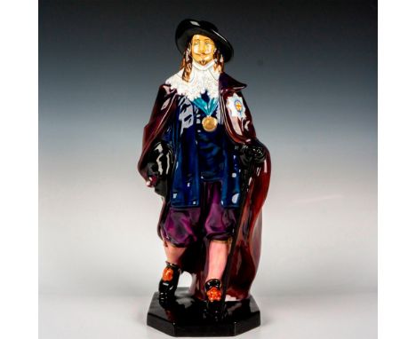 Rare colorway figure of 17th century King of England, Scotland, and Ireland. Dressed in a dark blue tunic with white collar, 