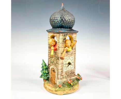 The Century Collection; third Hummel figure in that collection. Ceramic; hand painted. Young children in a clock tower. M. I.