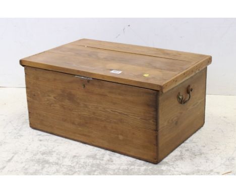 Vintage pine tack box 