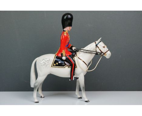 Beswick HRH The Duke of Edinburgh mounted on Alamein, TROOPING The Colour 1957, Model no. 1588 H27cm 