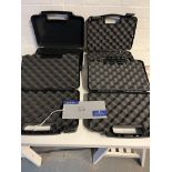 4 small carry cases (located at Visions, Unit 14, Suttons Business Park, Reading, Berkshire, RG6