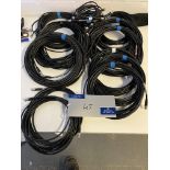 A Quantity of Coax cable, 3x20m, 7x10m, 7x1m (located at Visions, Unit 14, Suttons Business Park,