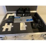 An Interspace industries Combo Cue 2 Cueing Unit with 3 clickers and case (located at Visions,