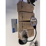 4 Magnifying Glass lamps with desk stand adapters (located at Visions, Unit 14, Suttons Business