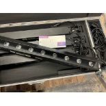 4 ADJ Ultra HEX Bar 12 LED Linear Light fixtures with 12 x 10-Watt , 6-IN-1 HEX LED's; 40-degree