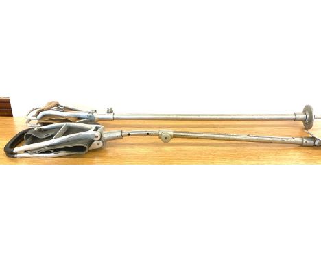 2 Vintage shooting sticks 