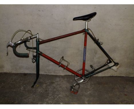 A CARLTON CYCLES LTD BICYCLE FRAME A/F