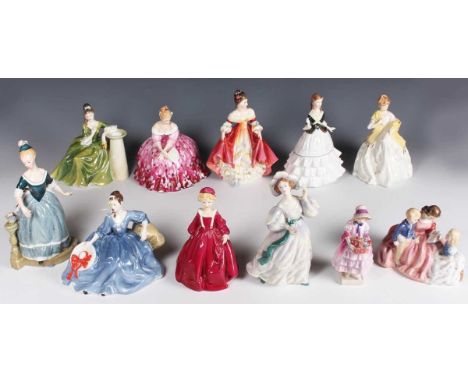 Sixteen Royal Doulton figures, comprising Elyse, HN2429, The Last Waltz, HN2315, Clarinda, HN2724, Daydreams, HN1731, Coralie