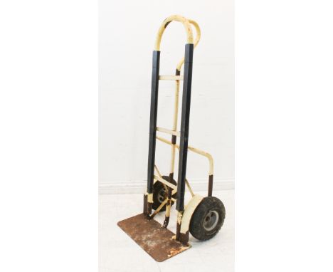 A vintage sack truck (restoration required).