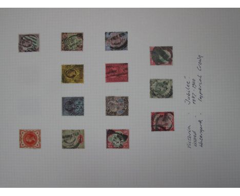 A G.B Collection of Mint and Used Stamps, from Queen Victoria (sparse) to QEII, includes KGV to 2/6d x 2 good used, KGVI to 1