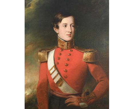  Thomas Musgrave Joy (1812-1866) Portrait of George Gordon Gerald Trophine de Lally Tollendal Webster-Wedderburn (1827-1875),