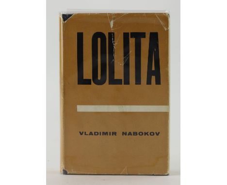 NABOKOV, (Vladimir), Lolita, UK first edition, London, Weidenfeld and Nicolson, 1959