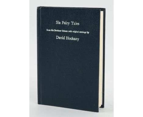 After David Hockney, a pocket sized book, 'Six Fairy Tales', published in 1970  by Petersburg Press in association with Kasmi