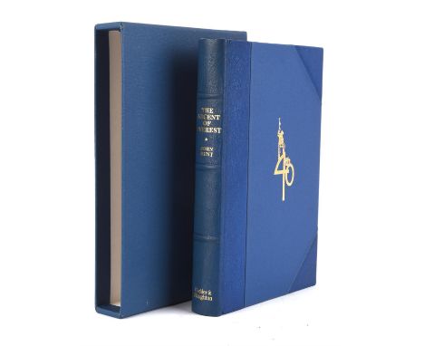 HUNT, (John) (1910 - 1998). The Ascent of Everest, 40th Anniversary Edition, Hodder & Stoughton,1993, first Limited edition, 