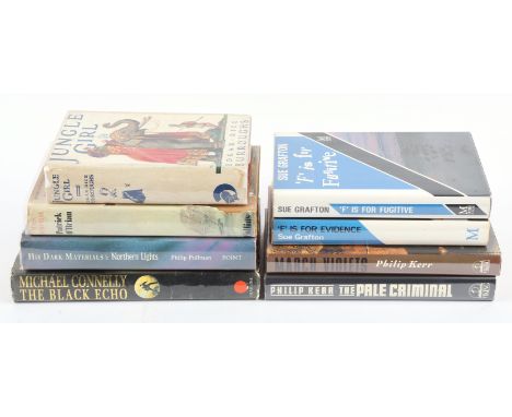GRAFTON, (Sue), 'E' if for Evidence, first edition, London, Macmillan, 1988, together with 'F' is for Fugitive, first edition