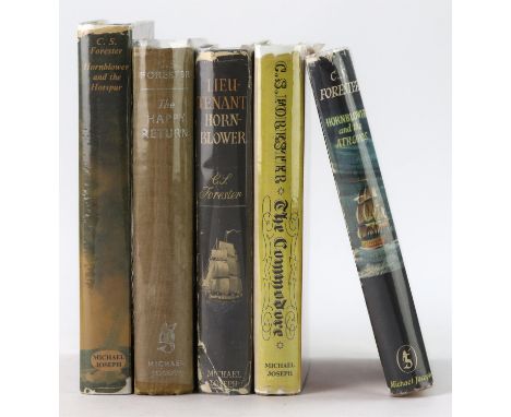 FORESTER, (C.S.), The Happy Return, first edition, London, Michael Joseph Ltd., 1937, also The Commodore, first edition, 1945