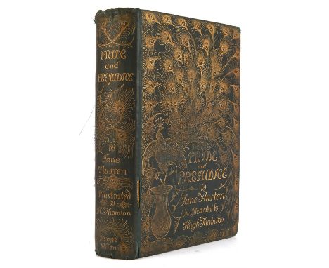 AUSTEN, (Jane),  Pride & Prejudice, the Peacock binding, with a Preface by George Saintsbury and Illustrations by Hugh Thomso