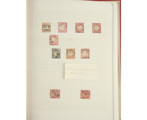 Large Germany, German States and Colonies collection housed in fifteen (15) albums and stockbooks, plus five (5) World stamp 
