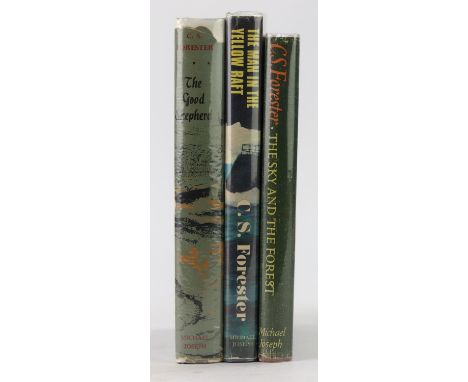FORESTER, (C.S.), The Sky and the Forest, first edition, London, Michael Joseph Ltd, 1948, also The Good Shepherd, first edit