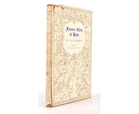 TOLKIEN, (J.R.R.), Farmer Giles of Ham, embellished by Pauline Diana Baynes, first edition, London, George Allen and Unwin Lt