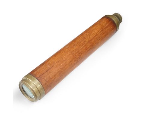 A T. Harris &amp; Sons London, day or night telescope. Condition - fair