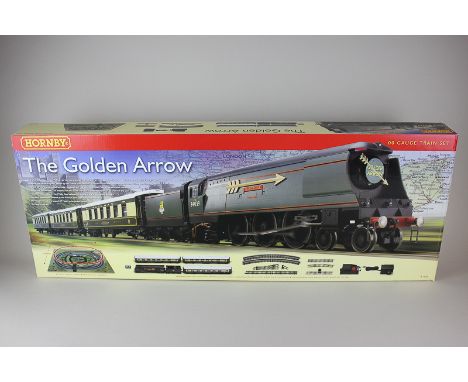 A Hornby '00' gauge model railway, Clifford James, The Golden Arrow Train Set, including 'Phoenix' 'Hercules' and 'Cygnus', B